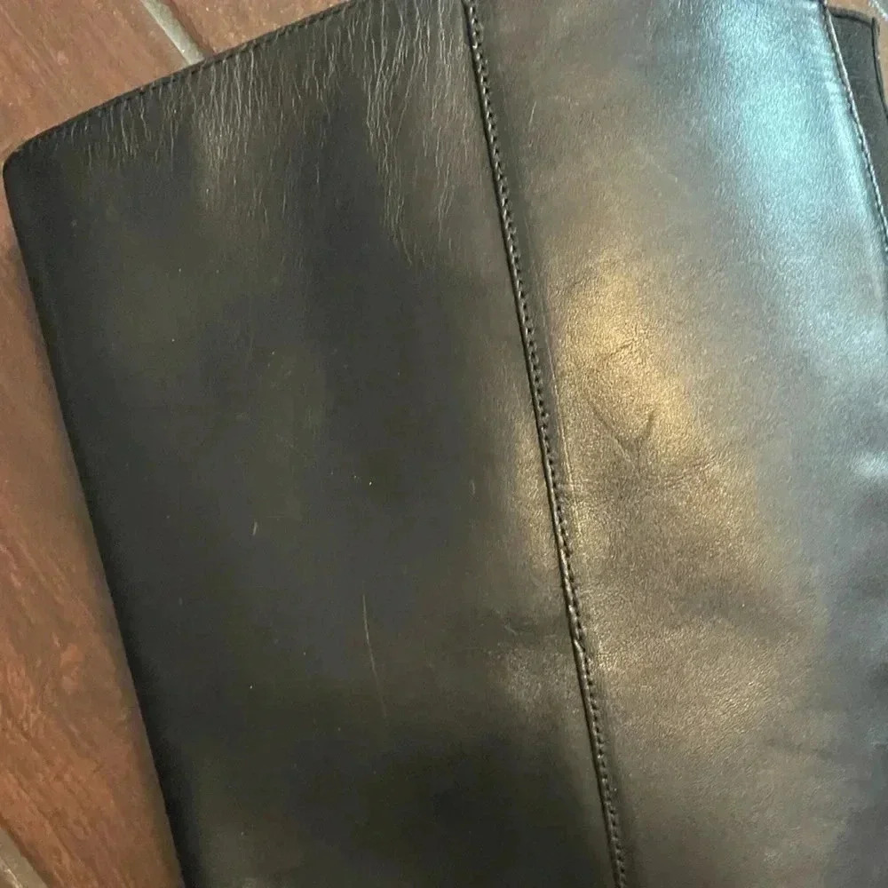 Michael Kors Black Leather Boots - Picture 10 of 12